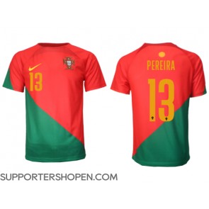 Portugal Danilo Pereira #13 Hemma Matchtröja VM 2022 Kortärmad